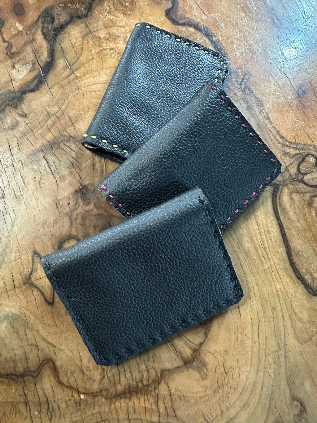 Handgefertigte florentinische Ledergeldbörsen