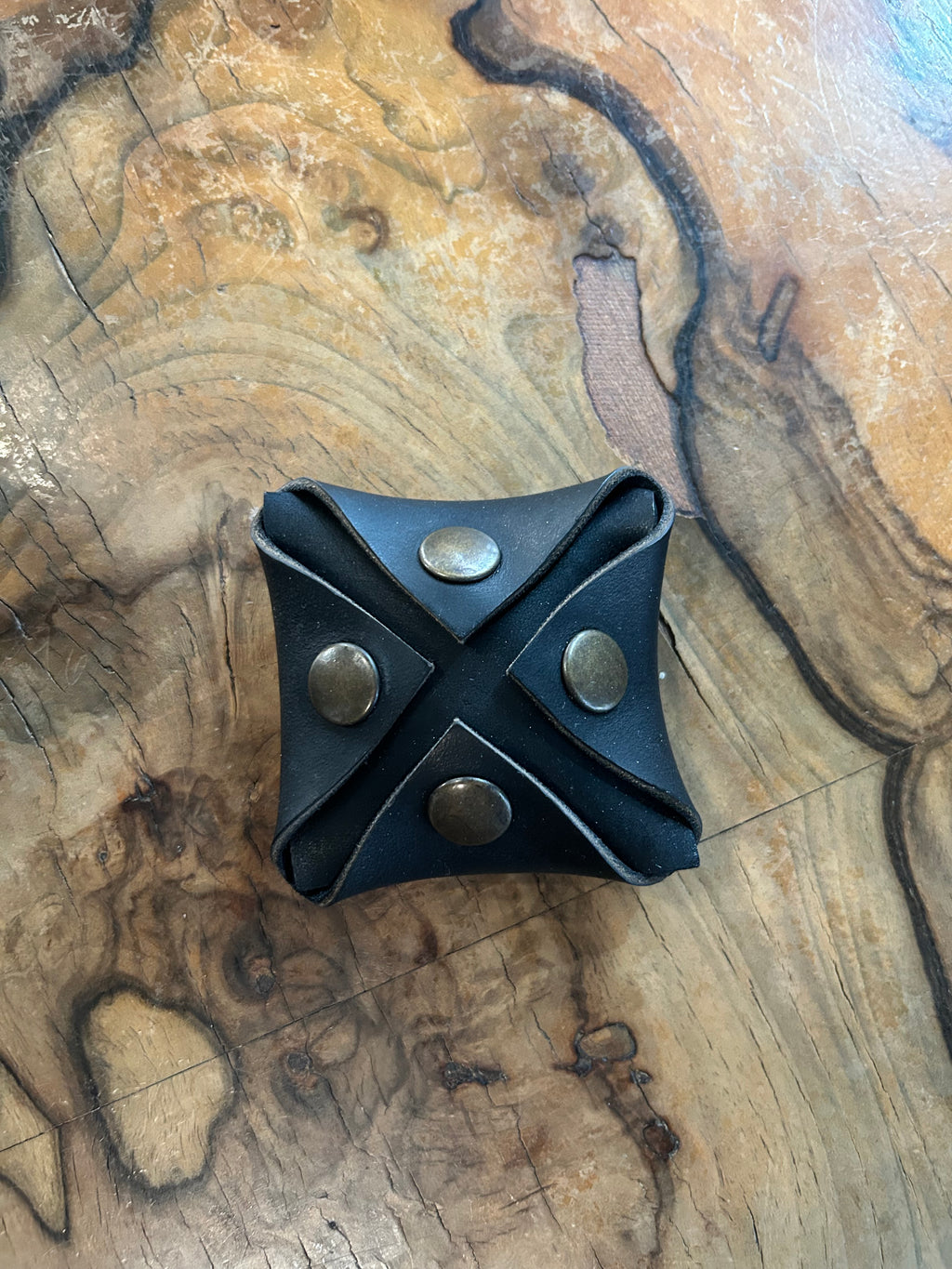 Handgefertigte florentinische Ledergeldbörsen