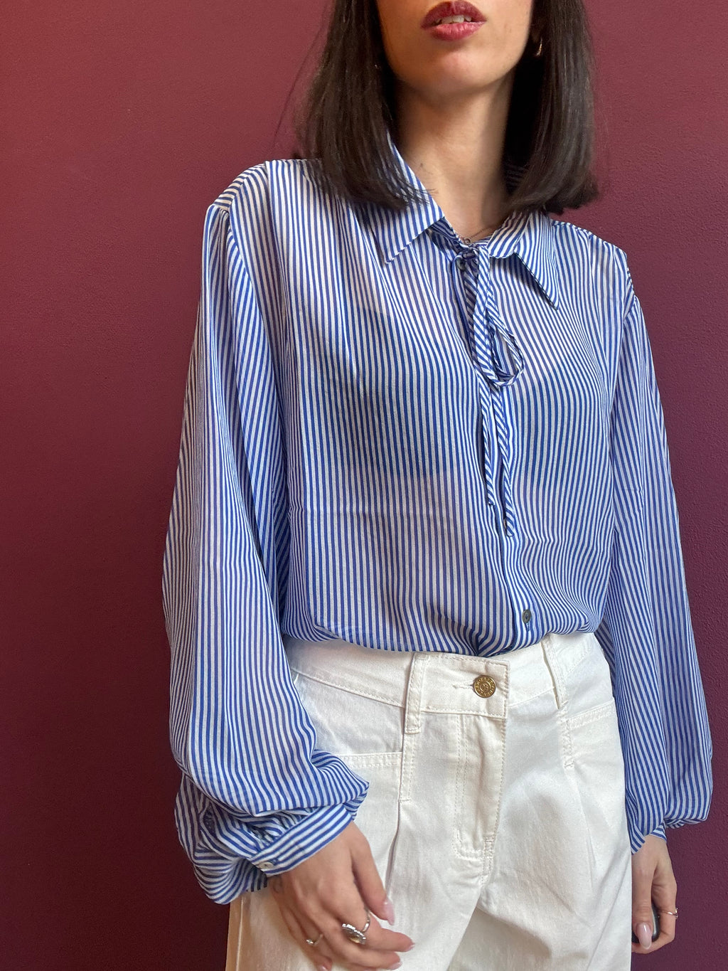 Satin wand shirt