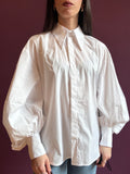 Camicia oversize con maniche a sbuffo