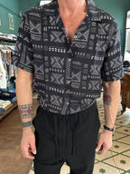 Camicia collo Hawaii fantasia Yonas