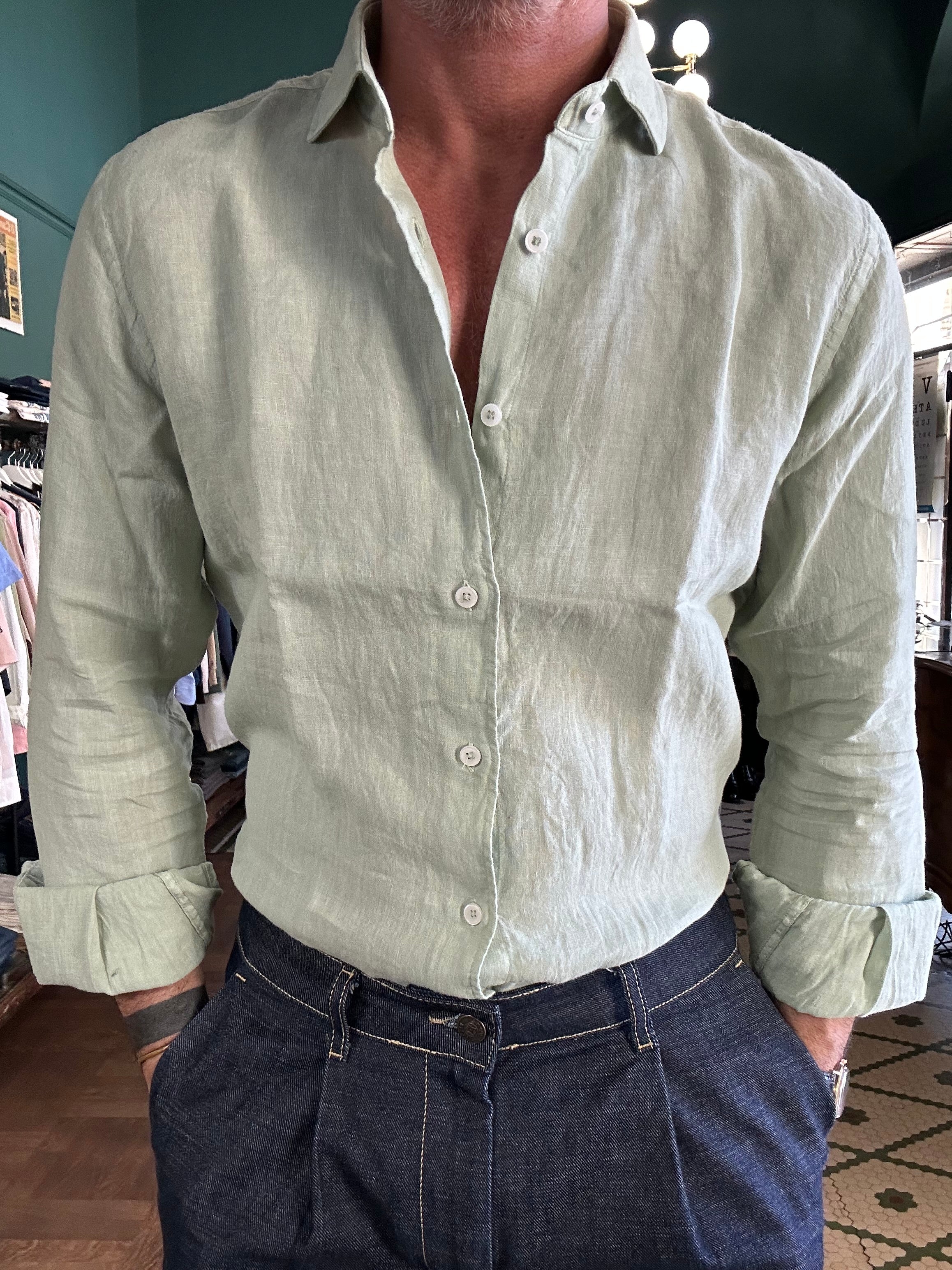 Adam 100% linen shirt