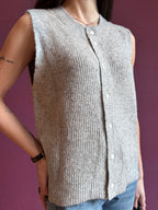 Gilet con bottoni