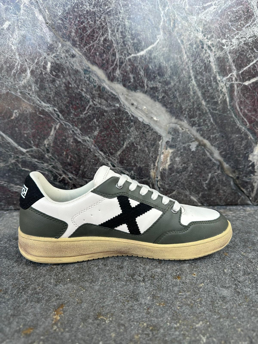 Sneakers Munich legit Man 105 verdi e bianche