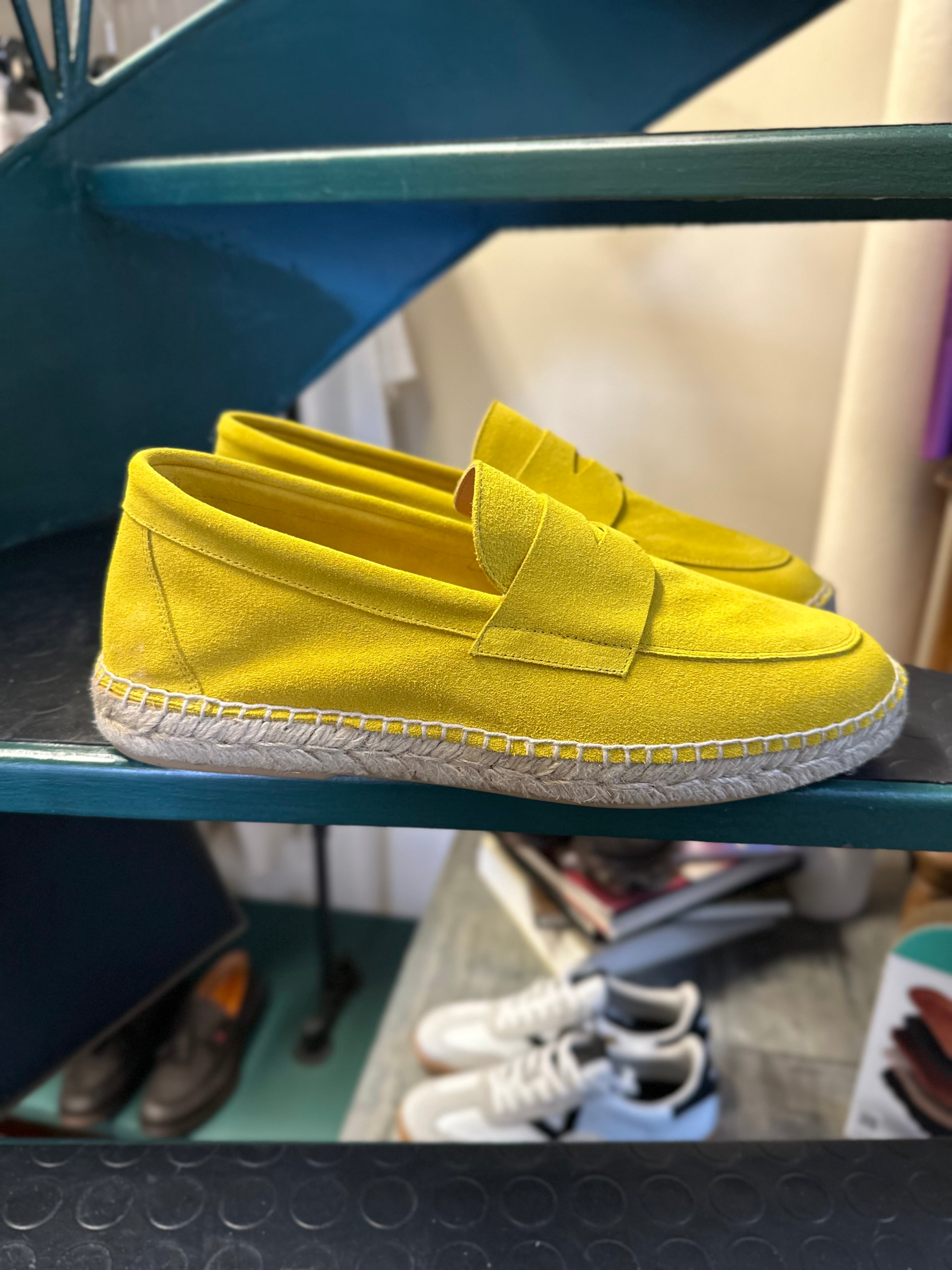 Mocassino abarca serraje