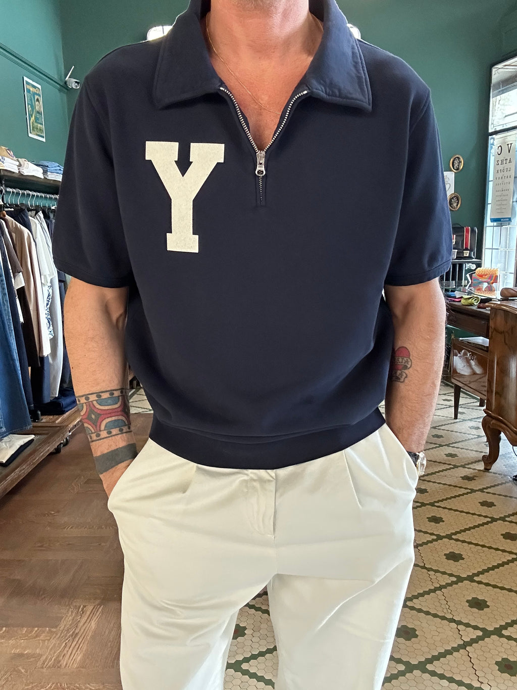 Polo Chesapeak’s zip yankees