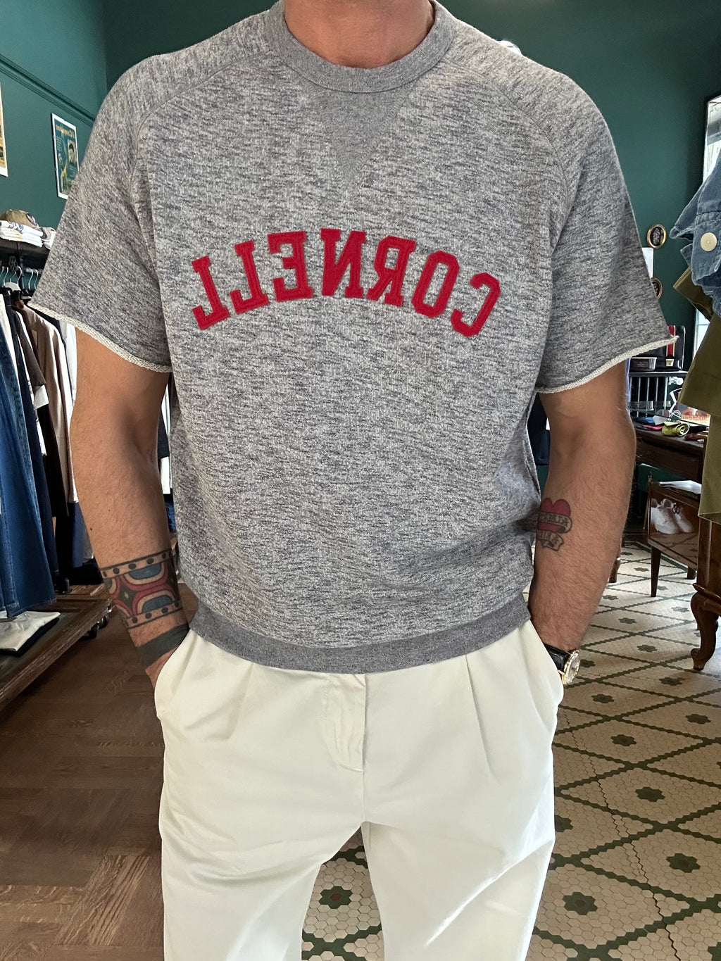 Felpa Chesapeack’s mezza manica cornell