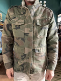 Field jacket camouflage con imbottitura rimovibile