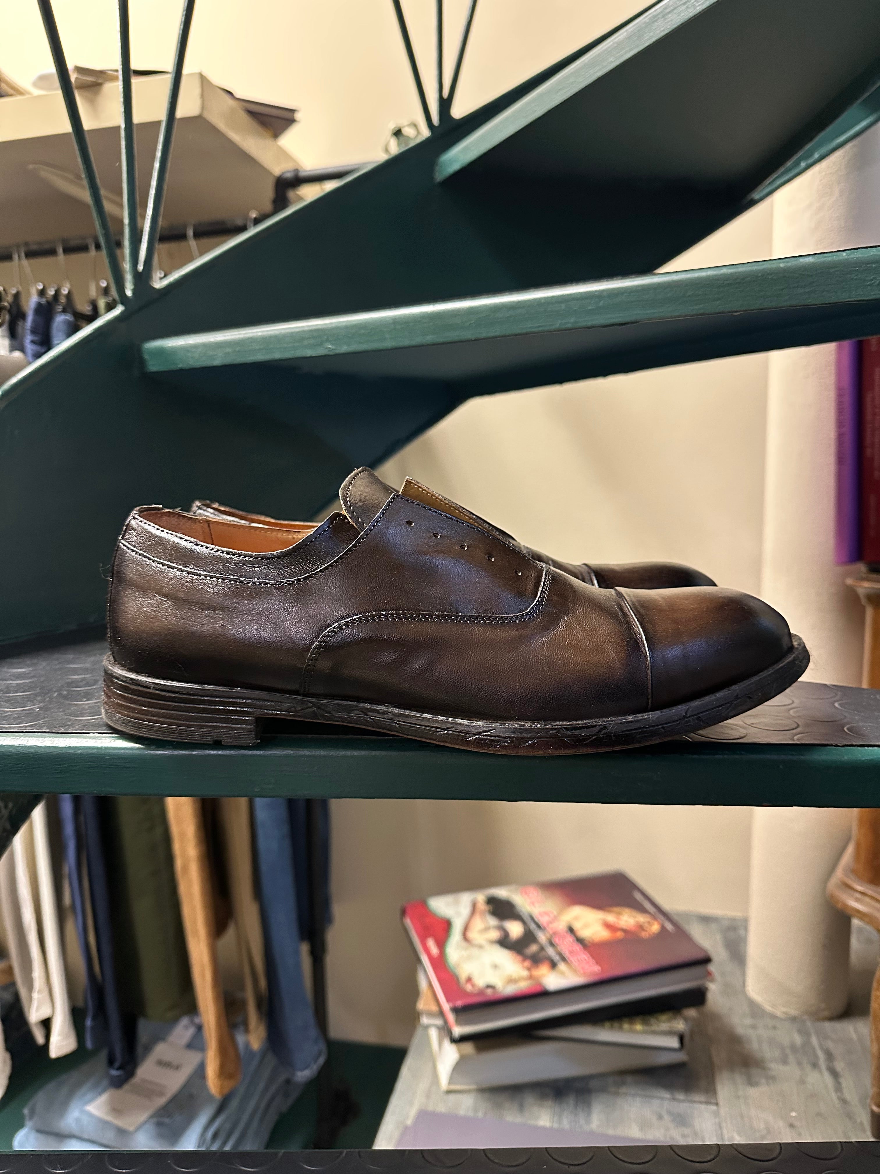 Francesina in montone senza stringhe