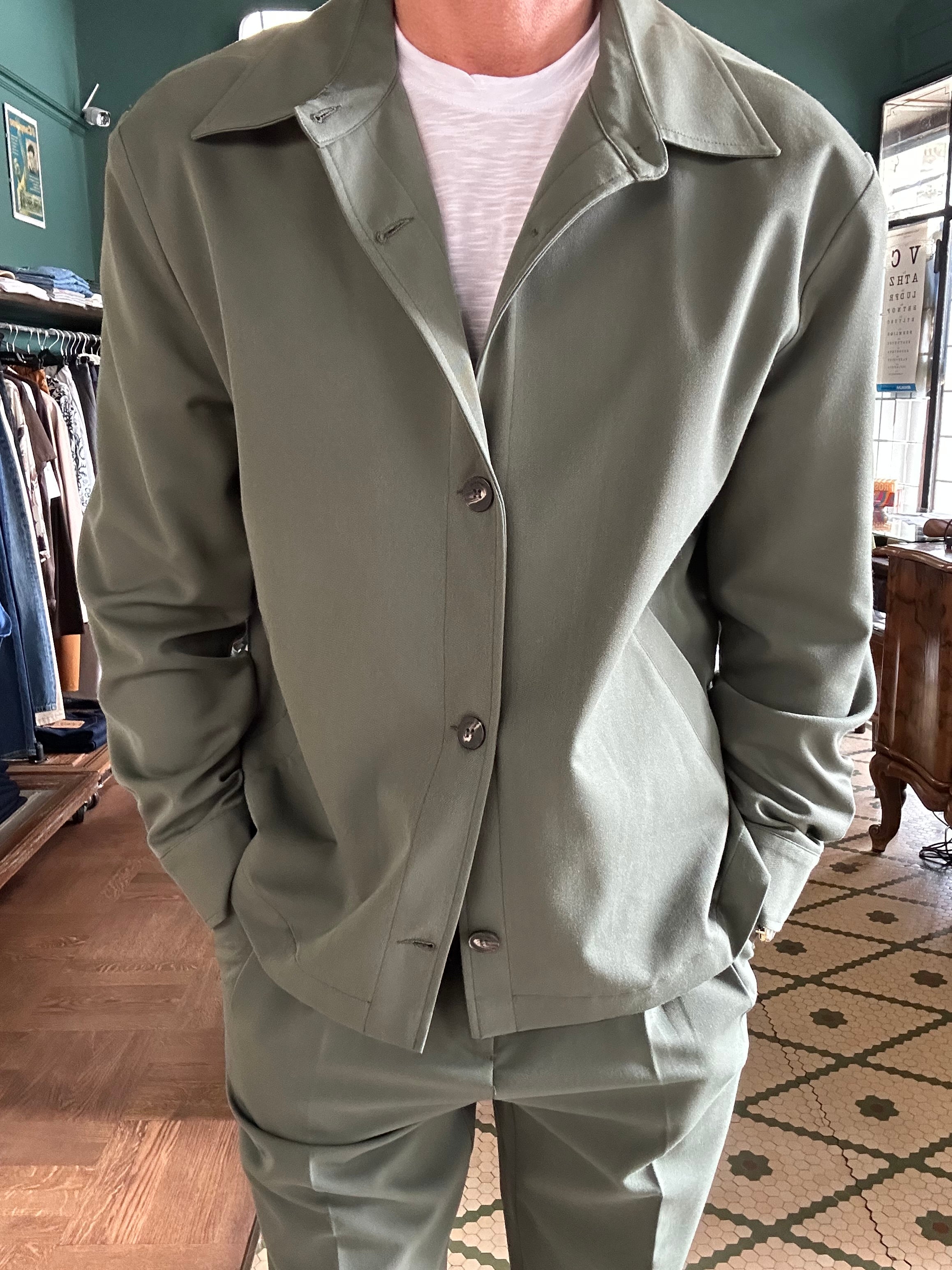 Giubbino collo camicia