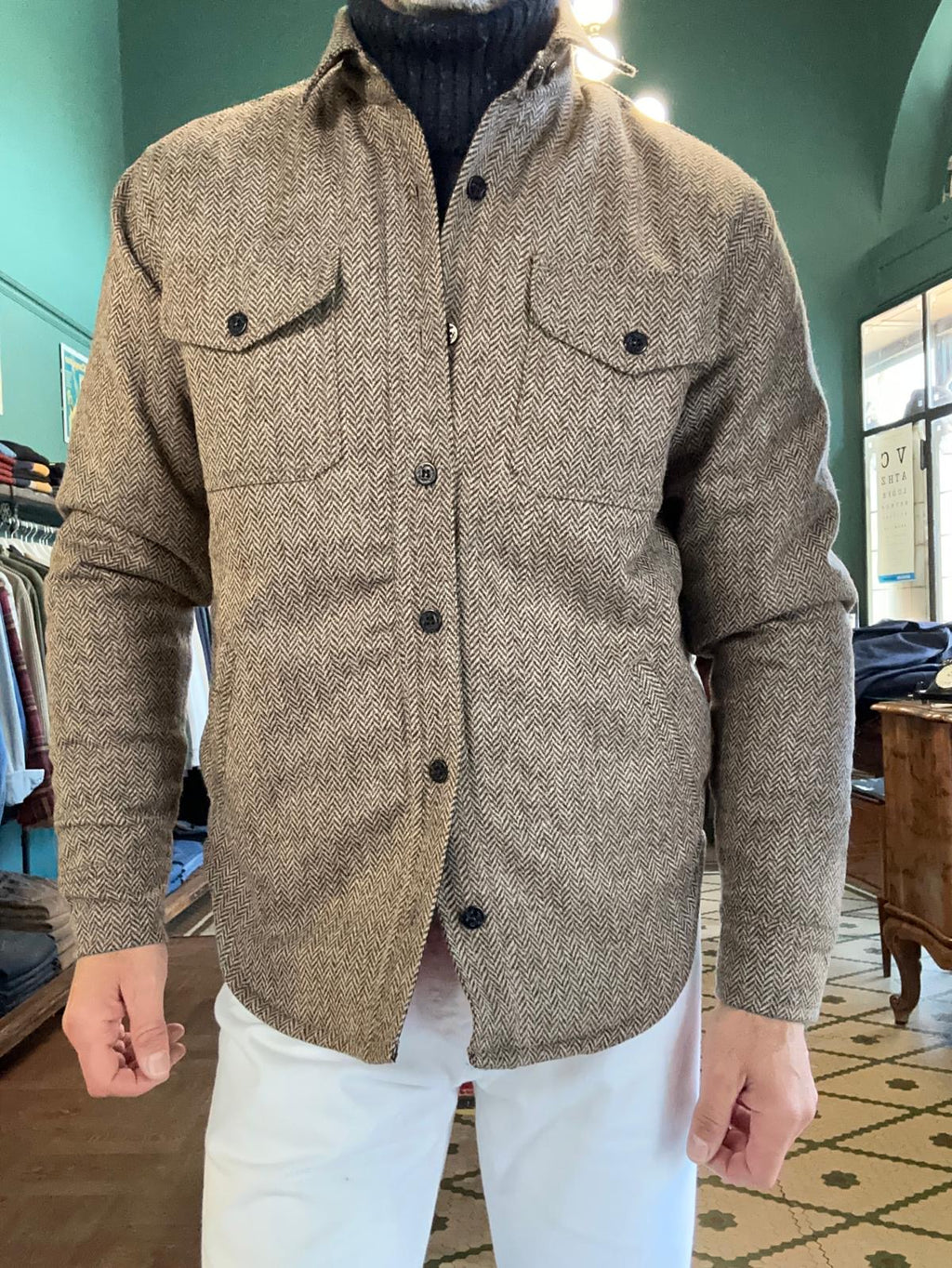 Chesapeakes Wollhemdjacke