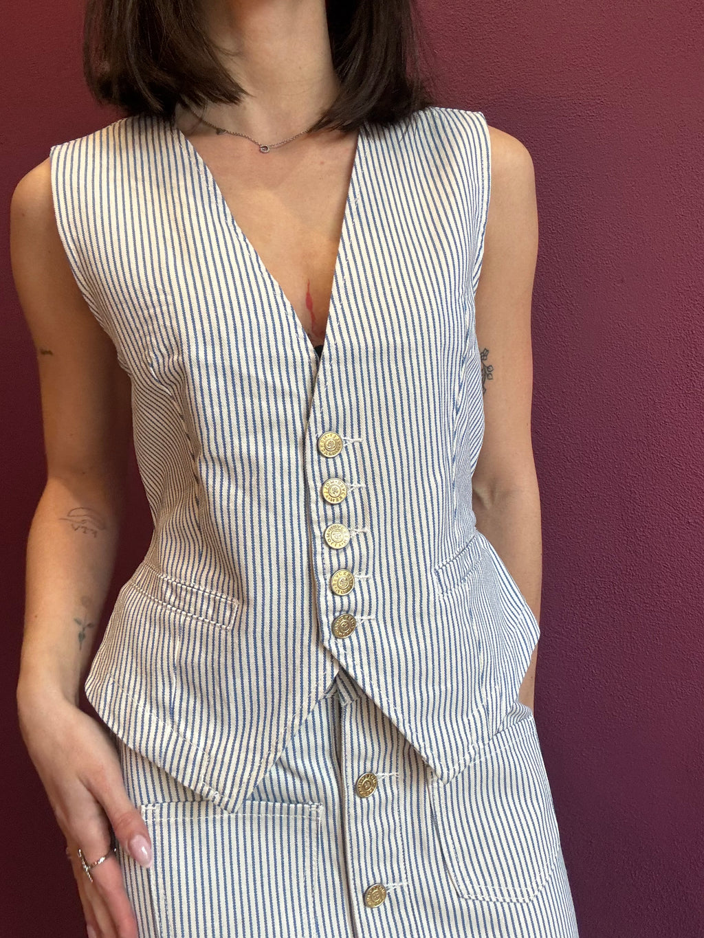 Ilary Denim Vest