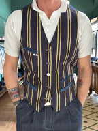 Garry's Earth striped yellow gilet