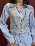 Marta denim vest