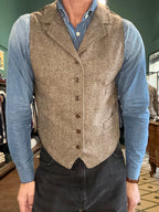 Gilet chesapeack’s in lana spigata