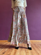 Paola Button Skirt