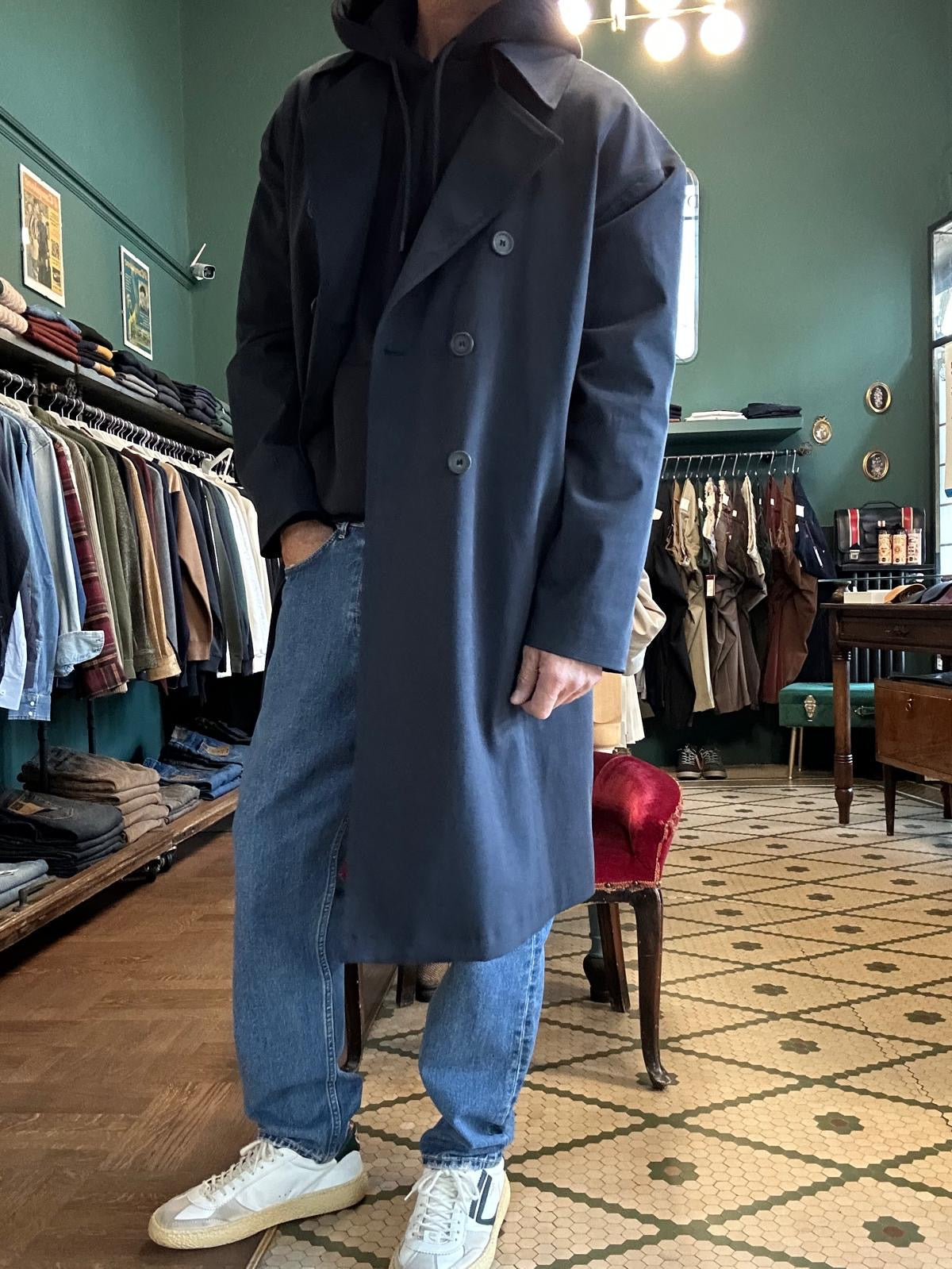 soprabito over foderato in cotone