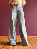Baggy ripped jeans