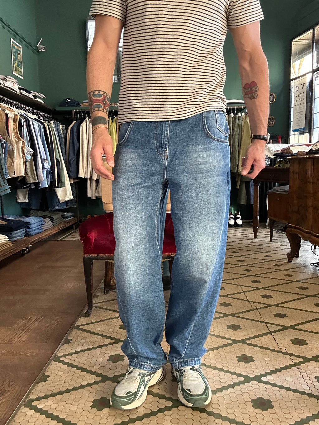 Jeans gran canyon baloon barrel leg