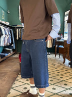 Jorts oversize in denim