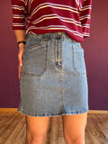 Minigonna in jeans