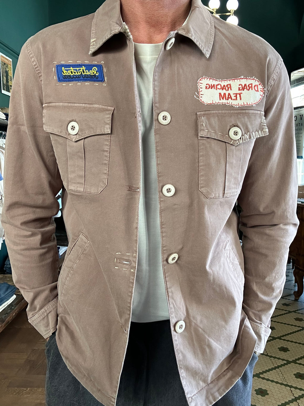 Garry's Earth Military Overshirt