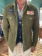 Overshirt militare garry’s earth