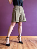 Elasticated waist Bermuda shorts