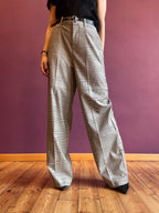 Pantalone principe di Galles a vita alta