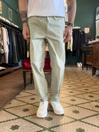 Pantalone telaparacadute con coulisse