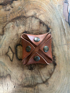 Handgefertigte florentinische Ledergeldbörsen