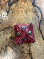 Handgefertigte florentinische Ledergeldbörsen