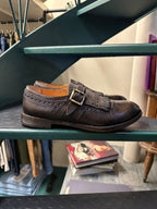 Scarpa morea con fibia e frange