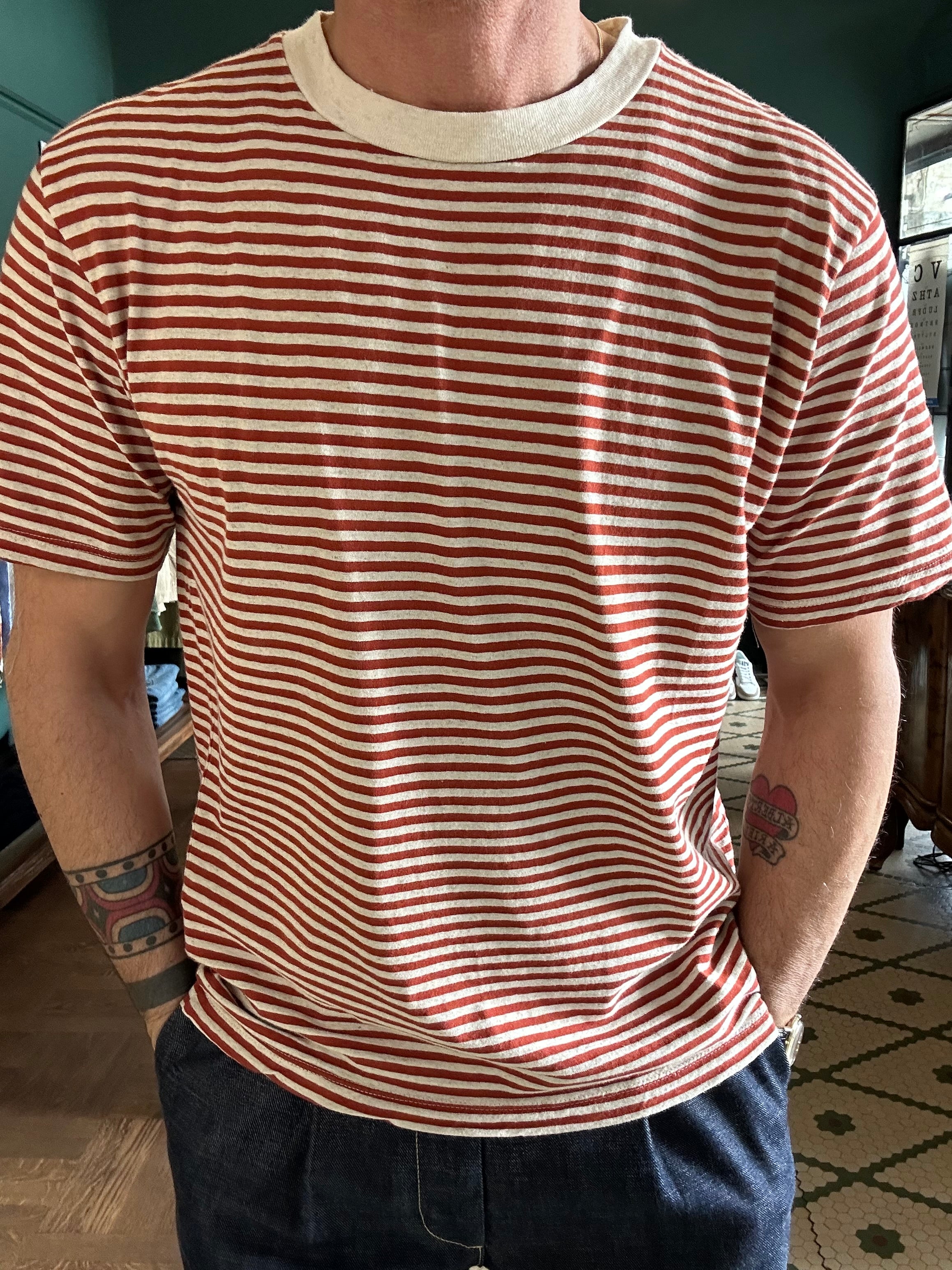 T-shirt inthebox stripe Made in Italy