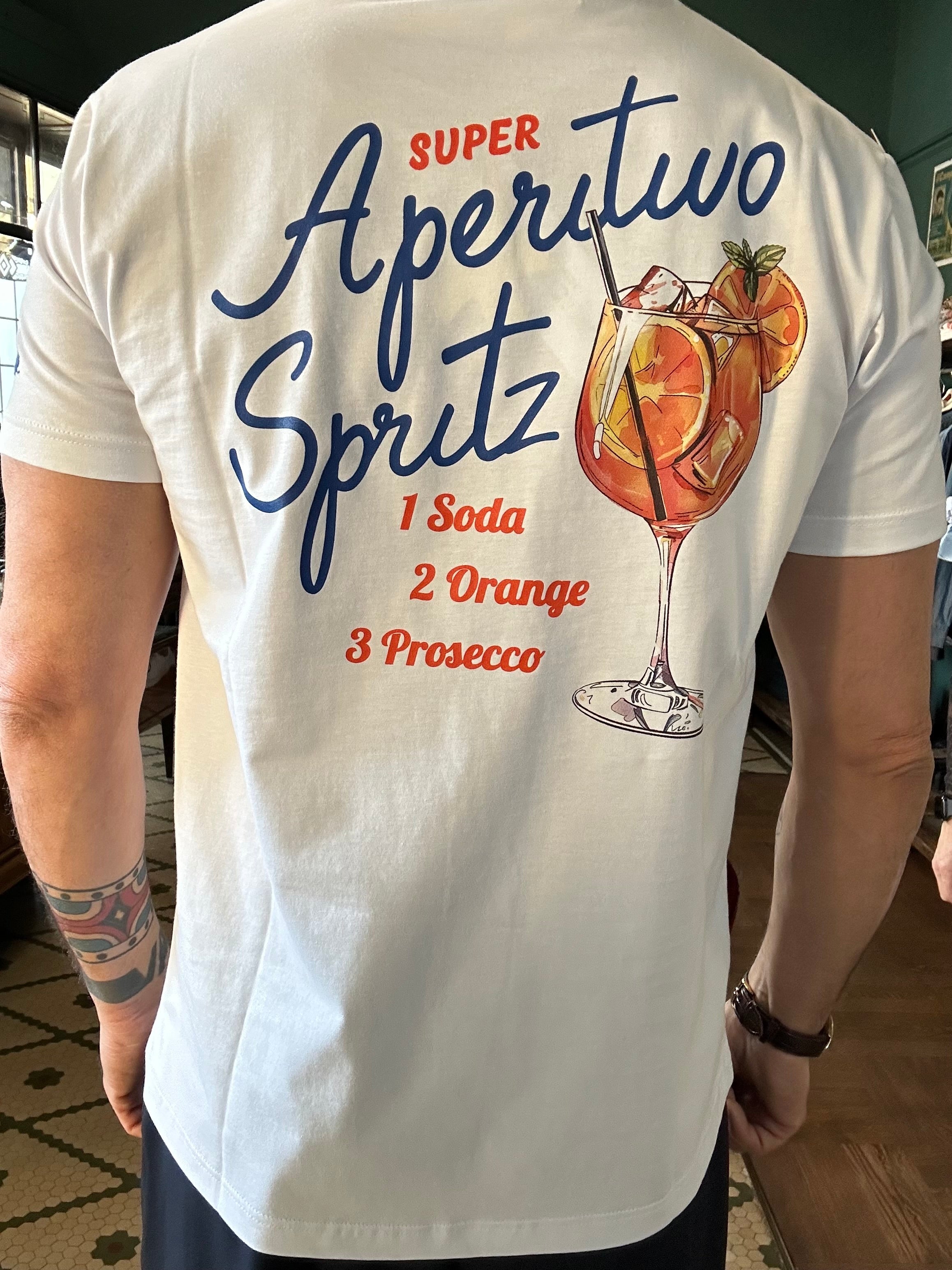 Aperol Spritz print t-shirt