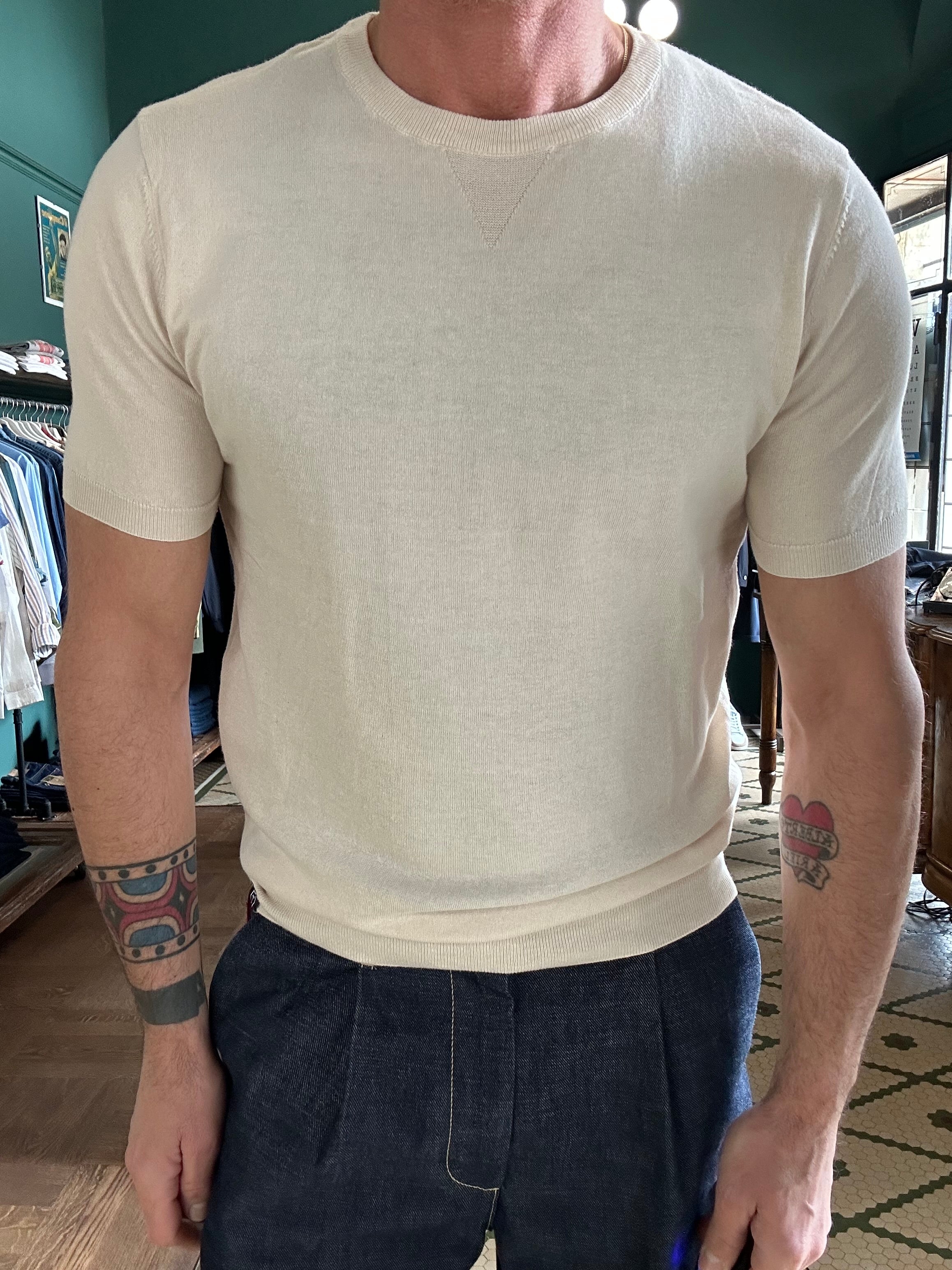 Jersey T-shirt with detail