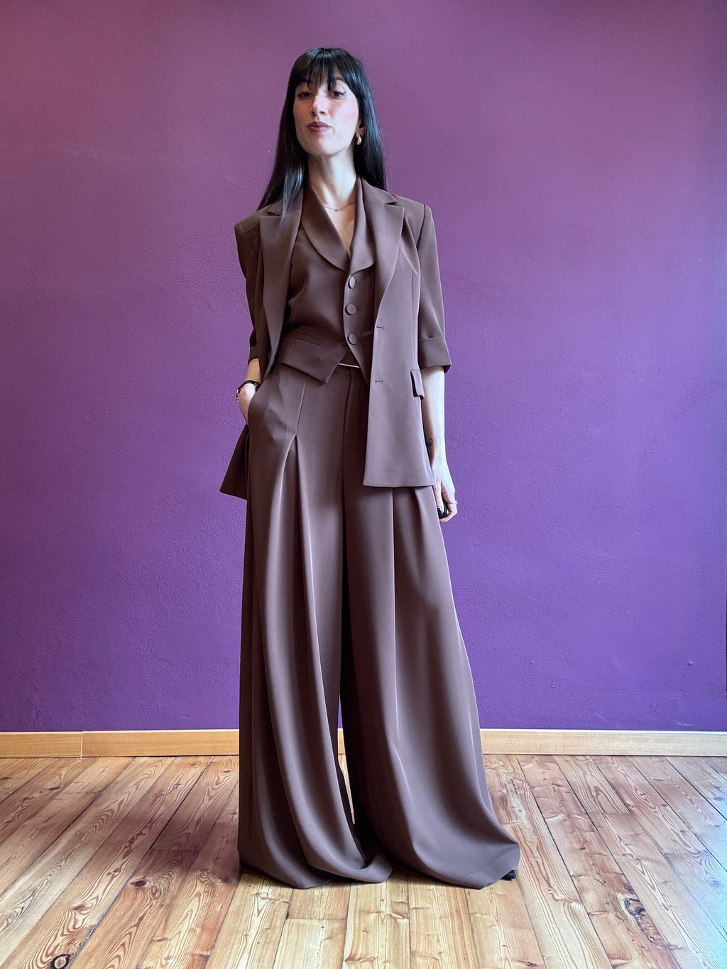 Single-breasted jacket